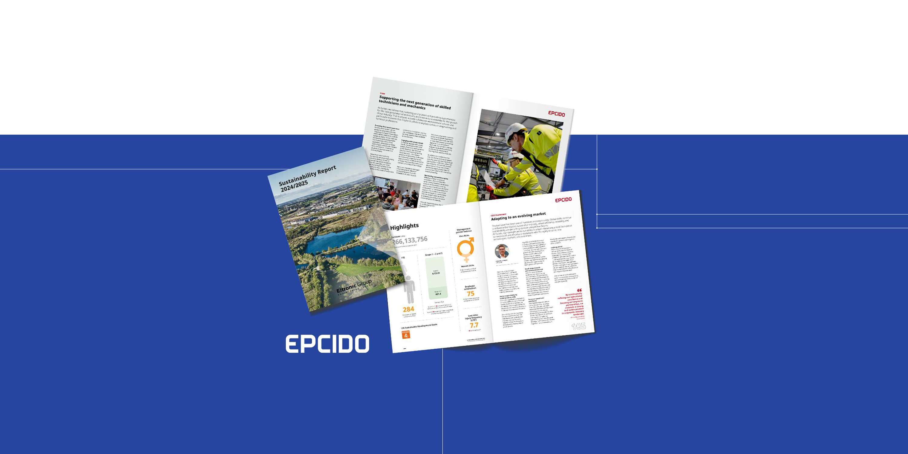 Epcido & Eltronic Group launch Sustainability Report 2024/2025