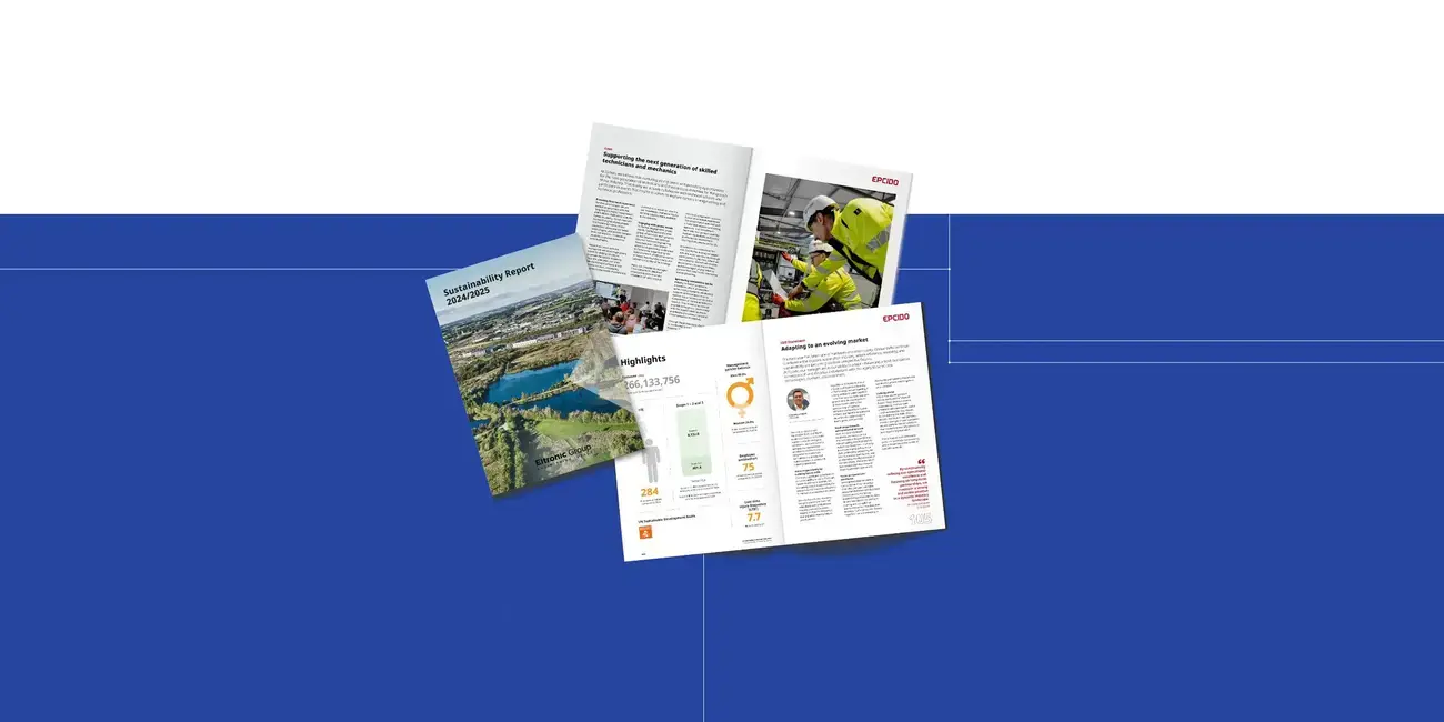 Epcido & Eltronic Group launch Sustainability Report 2024/2025